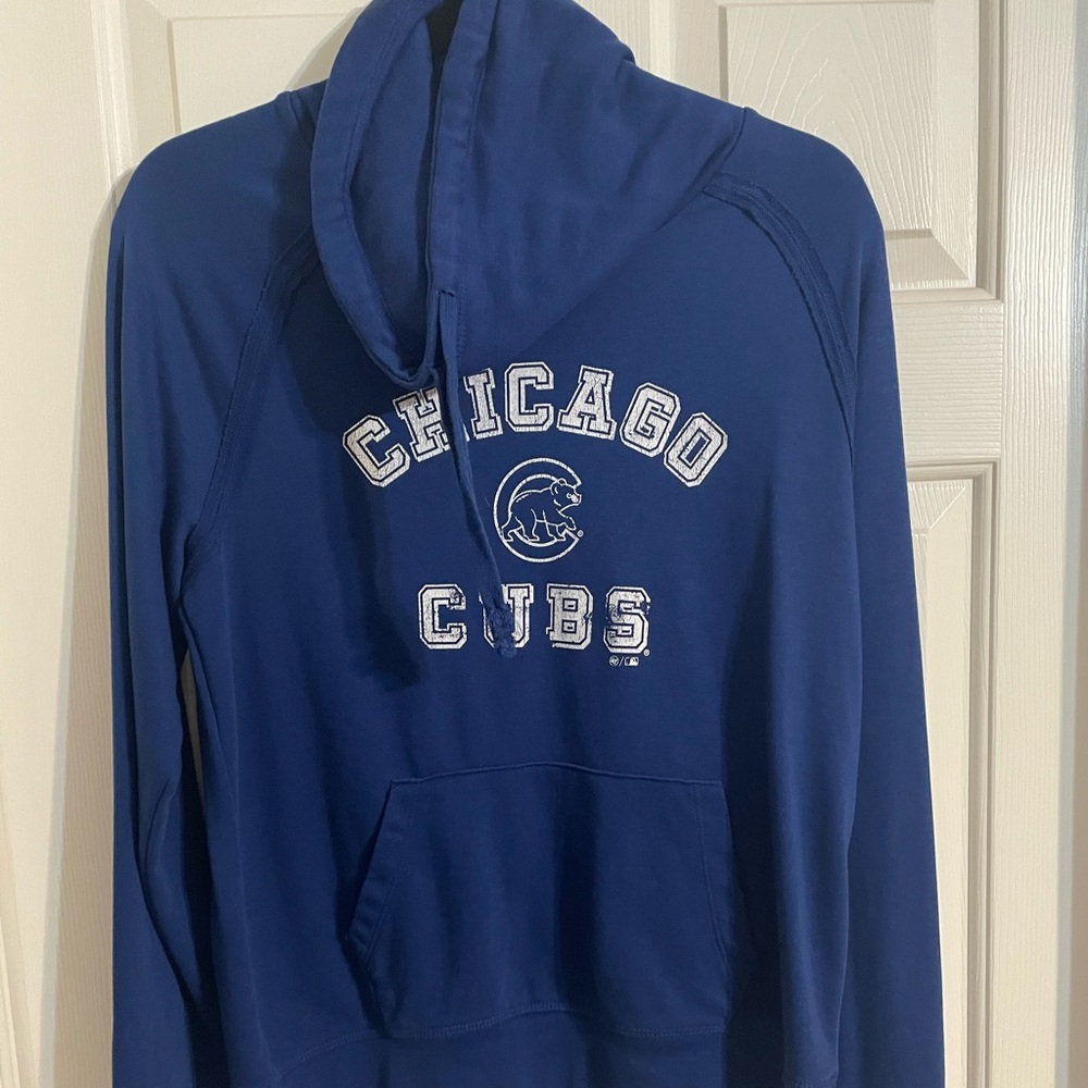 Chicago Cubs 47 funnel neck sweatshirt